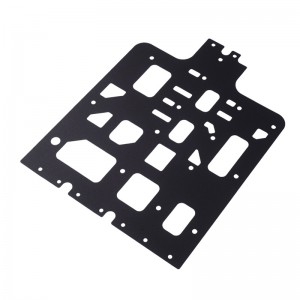 Stóráil Fuinnimh Insliú Insliú Gasket GETKET GE-EFR95 Bileog Inslithe Flame Retardant Bileog Insliú PC Dubh Is féidir é a mhúnlú