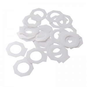 Bileog Mylar White Pet 0.125mm Bileog inslithe lasair retardant retardant Mótair Trealamh leictreach foirmiú Mylar
